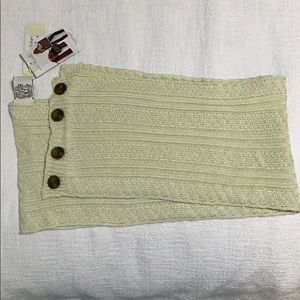 Knit infinity scarf